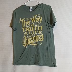 Green Jesus Shirt